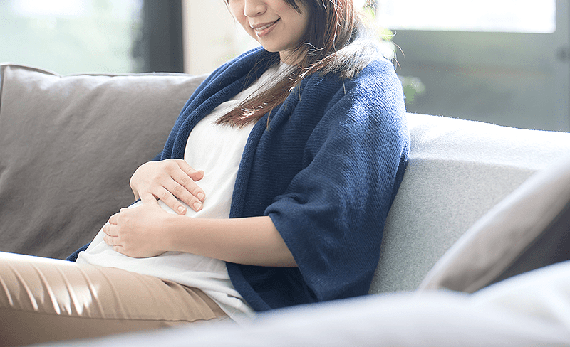 妊娠中の女性